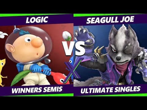 Smash Ultimate Tournament - Logic (Olimar)  Vs. Seagull Joe (Wolf) - S@X 299 SSBU Winners Semis