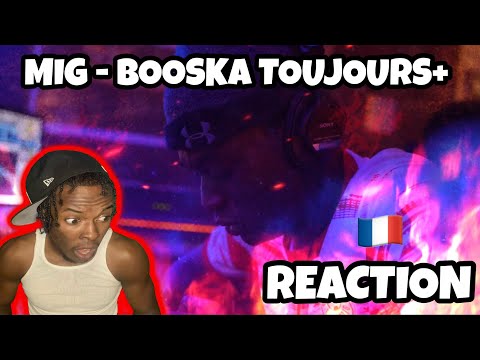 AMERICAN REACTS TO FRENCH DRILL RAP! MIG | Freestyle Booska Toujours +