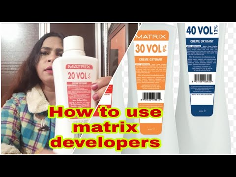 Matrix oxydent Cream Developer 30 Vol 1ltr