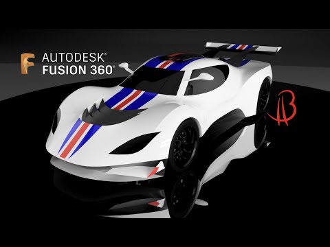 Car Design Speedrun 27 - Using Autodesk Fusion 360