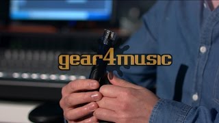 Video thumbnail for SubZero SZC-100 Pencil Condenser Microphone by Gear4music Guitars