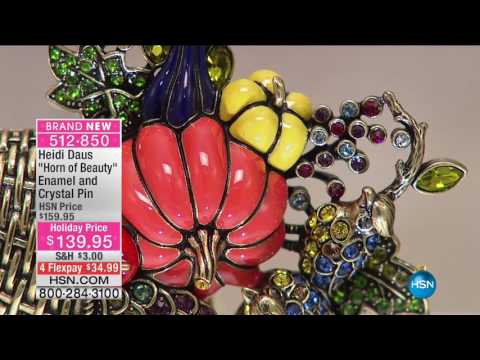 HSN | Heidi Daus Fashion Jewelry Gifts 10.31.2016 - 11 PM