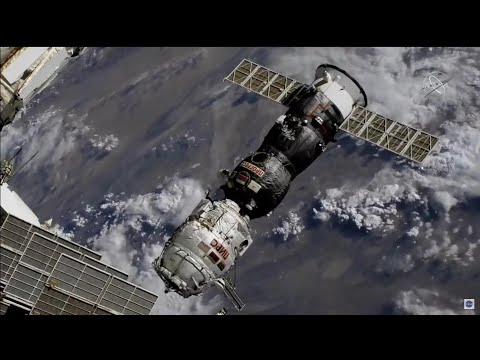 Pirs Airlock Module Departs Space Station