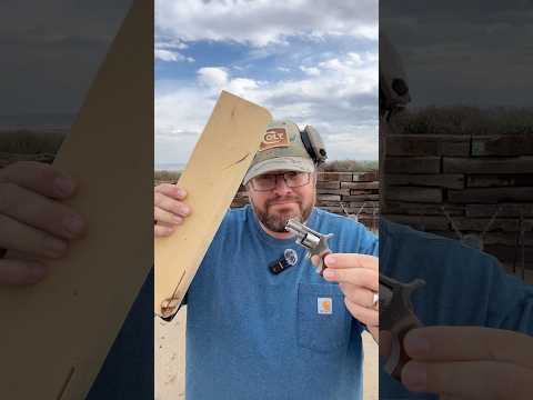 Shooting North American Arms folding revolver .22MAG
