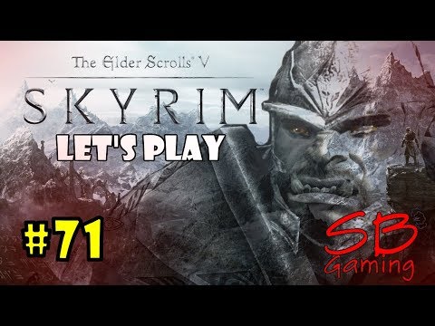 Skyrim Lets Play - Alduin's Wall, Sky Haven Temple at Karthspire - Skyrim Melee Build Gameplay - P71