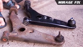Mirage Fix 22 | Front Lower Control Arms &amp; DIY Alignment