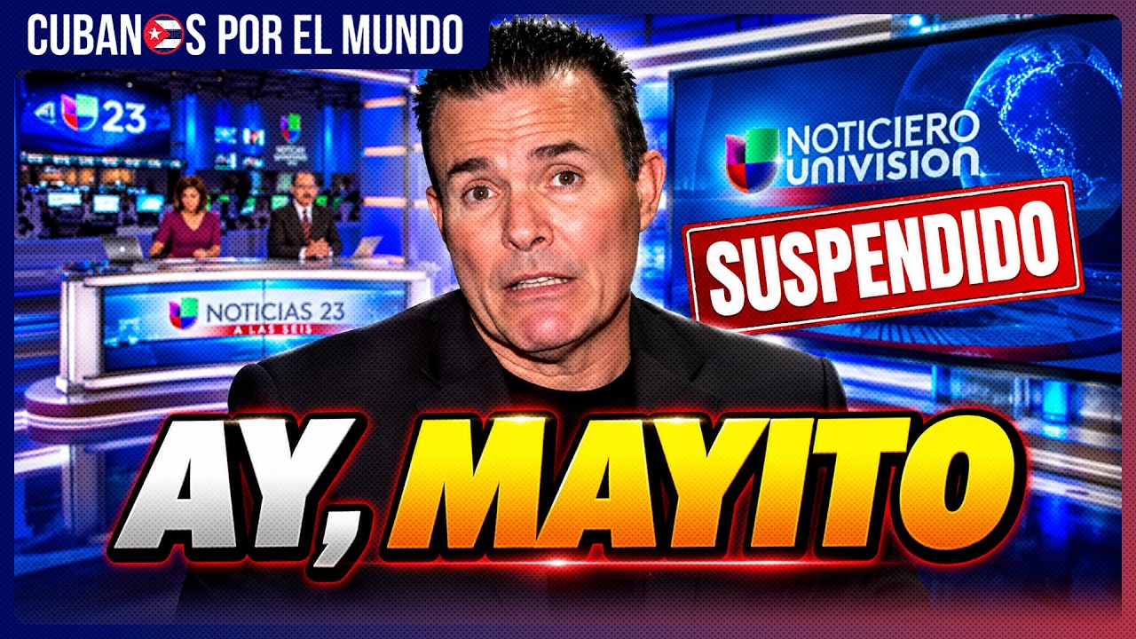 Mario Vallejo y el desliz al aire en Univision por el tiroteo en Miami