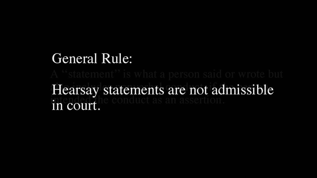 New GLF Summary Vital Statistics Exception To Hearsay Rule The new-glf-summary-vital-statistics-exception-to-hearsay-rule-the