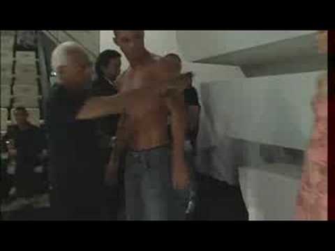 Emporio Armani S/S 2009 Backstage