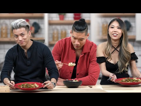 華裔美國人互相嘗試炒菜的方法 (Chinese Americans Try Each Other's Stir Fry)