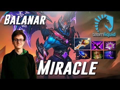 Miracle Night Stalker Balanar - Dota 2 Pro MMR Gameplay