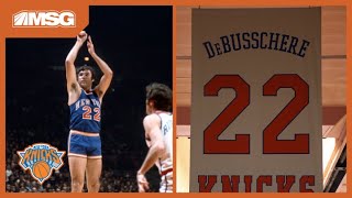 Defensive Legend Dave DeBusschere's Number Retirement Ceremony | New York Knicks