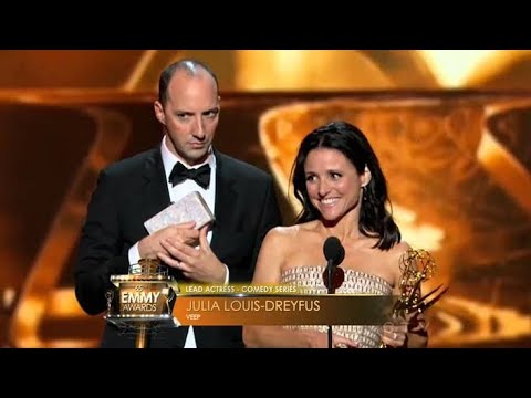 Emmys 2013 Julia Louis-Dreyfus Wins Outstanding Lead Actress In A Comedy Series Veep