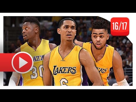 D'Angelo Russell, Jordan Clarkson & Julius Randle Highlights vs Rockets (2016.10.26) - LA Showtime!
