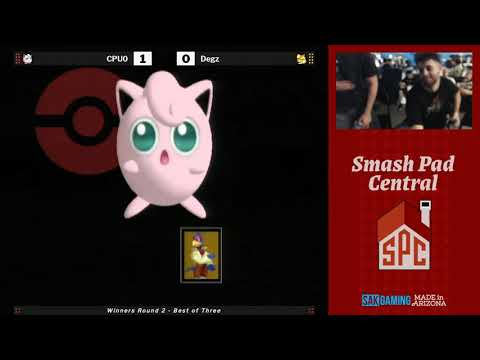 SPC 166 Melee WR2 - CPU0 (Jigglypuff) vs Degz (Fox)