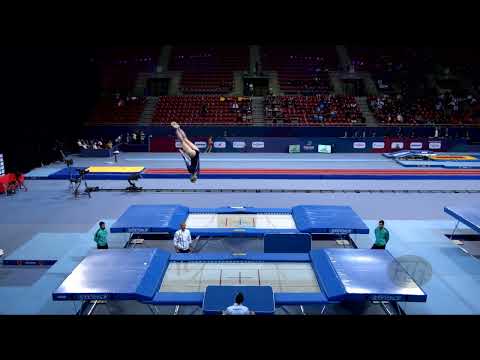 JURBERT Marine (FRA) W - 2022 Trampoline Worlds, Sofia (BUL) - Q Trampoline Exercise 2