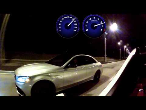 F80 BMW M3 vs W205 Mercedes AMG C63s Edition 1 Rolling Race