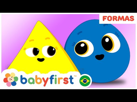 Vídeos Educativos para crianças | formas geometricas em português  | Círculo triângulo | Baby First