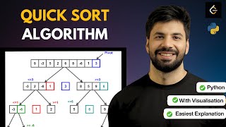 Quick Sort Made EASY — Intuitive Explanation + Python Implementation | Hello DSA #hellodsa #coding