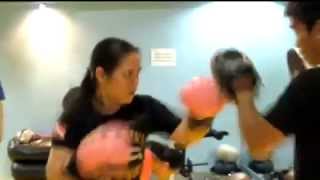 preview picture of video 'My first Boxing Session at Elorde Gym Starmall Mandaluyong City'