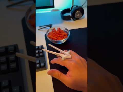 SNACTIV PRO Finger Chopsticks for Gamers - As Seen on Shark Tank! The Official Snacking Tool of the Future - Enjoy Snacks and Chips with Ease - Innovative Gaming Snacking Solution - Snack Chopsticks - Watch Product Video