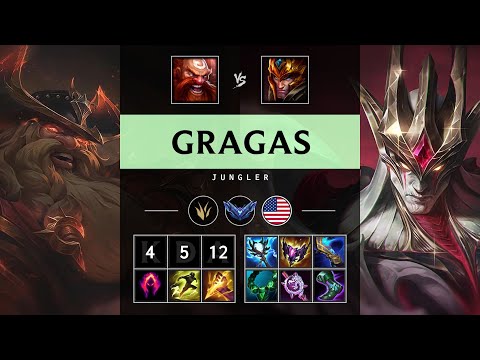 Gragas Jungle vs Jarvan IV - NA Diamond Patch 25.21