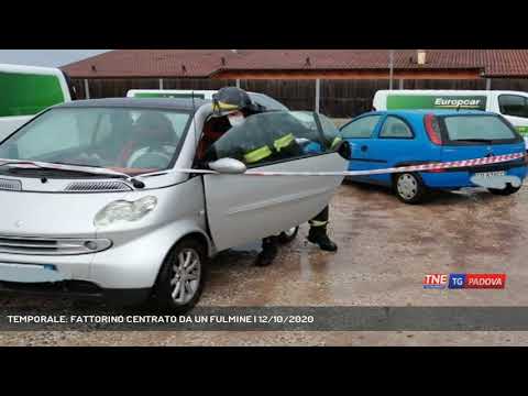 TEMPORALE: FATTORINO CENTRATO DA UN FULMINE | 12/10/2020