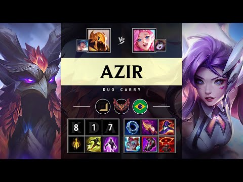 Azir Carry vs Seraphine - BR Grandmaster Patch 25.08