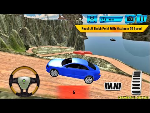 Offroad Car Driving Simulator: Blue Car Mountain and City Driving - Android GamePlay 3D