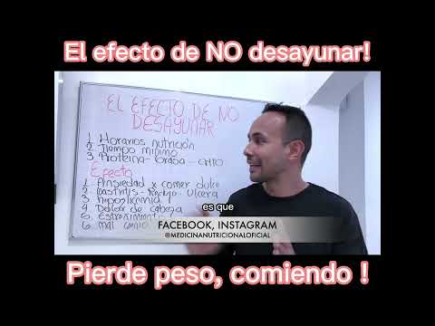 El efecto de NO desayunar!