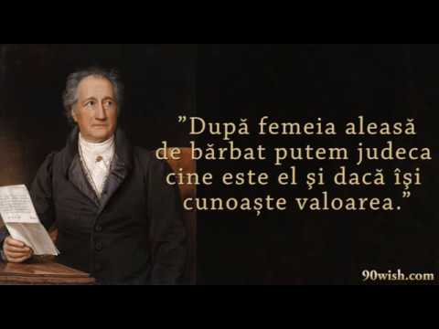 10 gânduri înţelepte ale lui Goethe