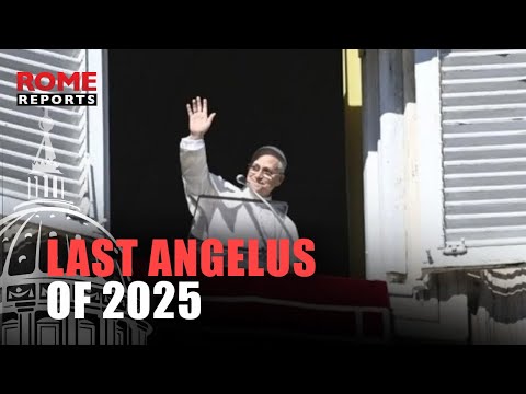 POPE Leo at the LAST ANGELUS of 2025: ‘Joy and Mystery'