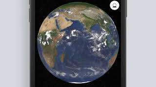EARTH AR 地球を細部まで観察できるAR地球儀