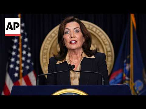 New York Gov. Hochul declares state of emergency as blizzard warnings issued