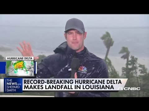 Hurricane Delta brings devastation only weeks after Hurricane Laura
