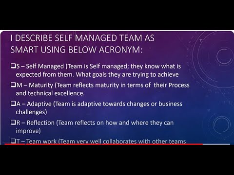 What is a SMART Team | Scrum Self Organised Team |Agile Self Managed team | SAFe Agile teams #scrum