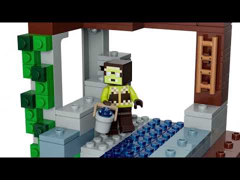 Gambar LEGO Minecraft Ghast Station Set 754 pcs 21597 - Mix
