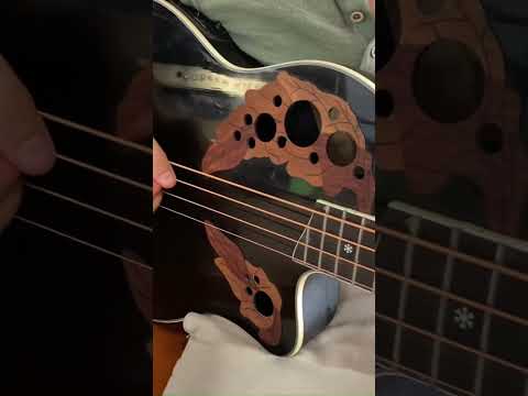 Harley Benton HBO-850 BK — Acoustic-Electric Bass Guitar, Black, HSY-400D Preamp + Video Demo image 16