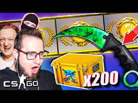 ОТКРЫЛ 200 НОВЫХ КЕЙСОВ ХИЩНЫЕ ВОДЫ В КС ГО! НОВАЯ ОПЕРАЦИЯ RIPTIDE В CS:GO