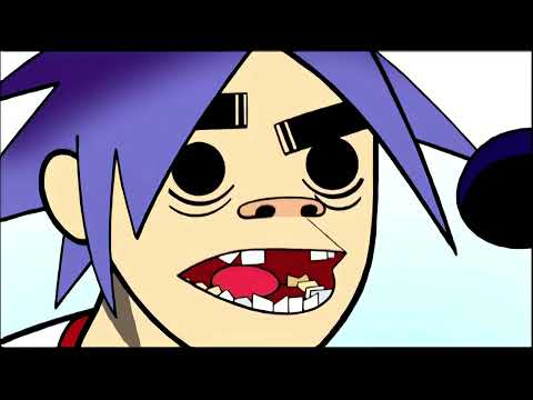 Gorillaz - Clint Eastwood (AI UPSCALED 4K 60FPS)