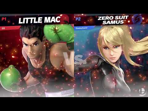 TC:HM Superbottle (Little Mac) vs Fimbulvetr (Zero Suit Samus) Winners Quarterfinals - SSBU