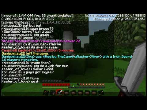 100 - Man Minecraft Hunger Games With TheCampingRusher #2