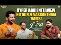 Hyper Aadi Funny Interview with Nithiin & Vakkantham Vamsi | Extra Ordinary Man | Sreeleela