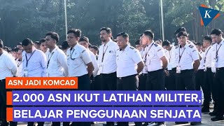Download lagu 2,000 Civil Servants Join Komcad, Gain Basic Military Knowledge and Shooting Practice mp3