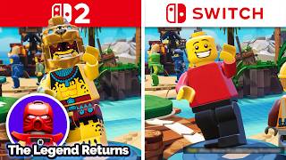 Does this Switch 2 Edition Shine? - Lego Party Graphics Comparison