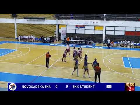 1ZLS 14 Novosadska ZKA - Student 61:65 2020/2021