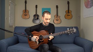 Video thumbnail for Taylor American Dream AD27e Acoustic-Electric Guitar | First Impressions with Nicholas Veinoglou by Guitar Center