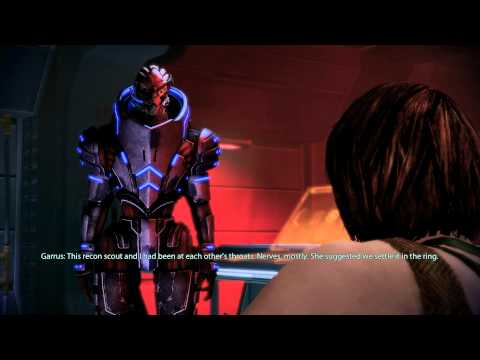 Mass Effect 2 - Garrus Romance #5 We could test your reach... and my flexibility
