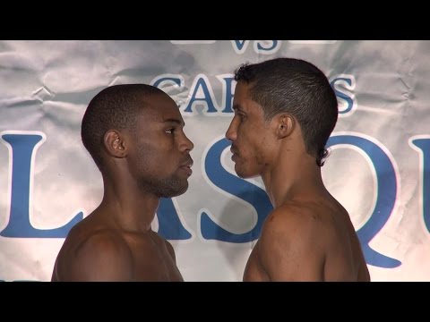 Javier Fortuna vs. Carlos Velasquez complete card weigh in (w/ TMT Fighters)