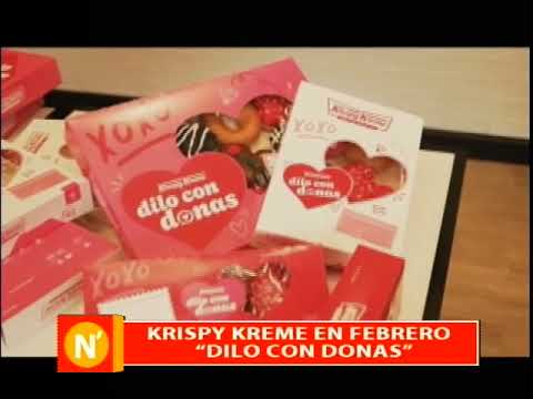 Krispy Kreme en febrero Dilo con donas